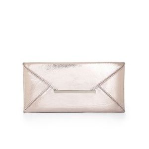 BCBG MaxAzria pewter clutch - NWT